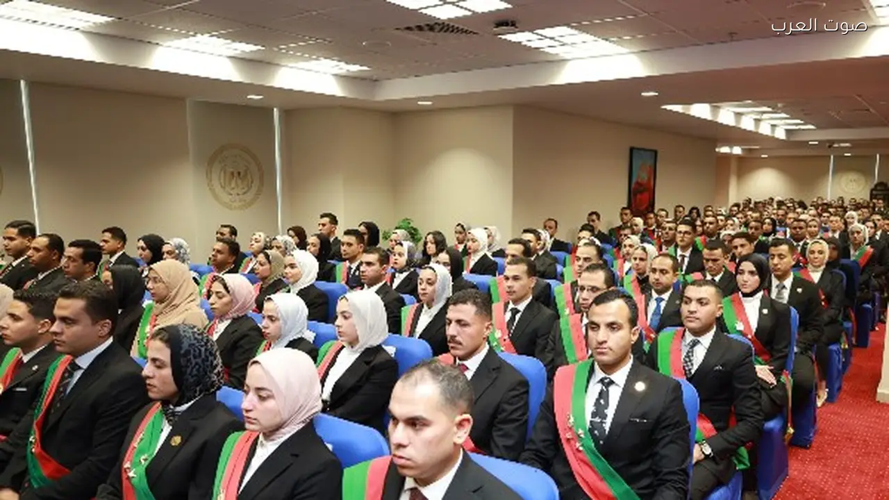 أعضاء قضايا الدولة الجدد يؤدون اليمين أمام وزير العدل