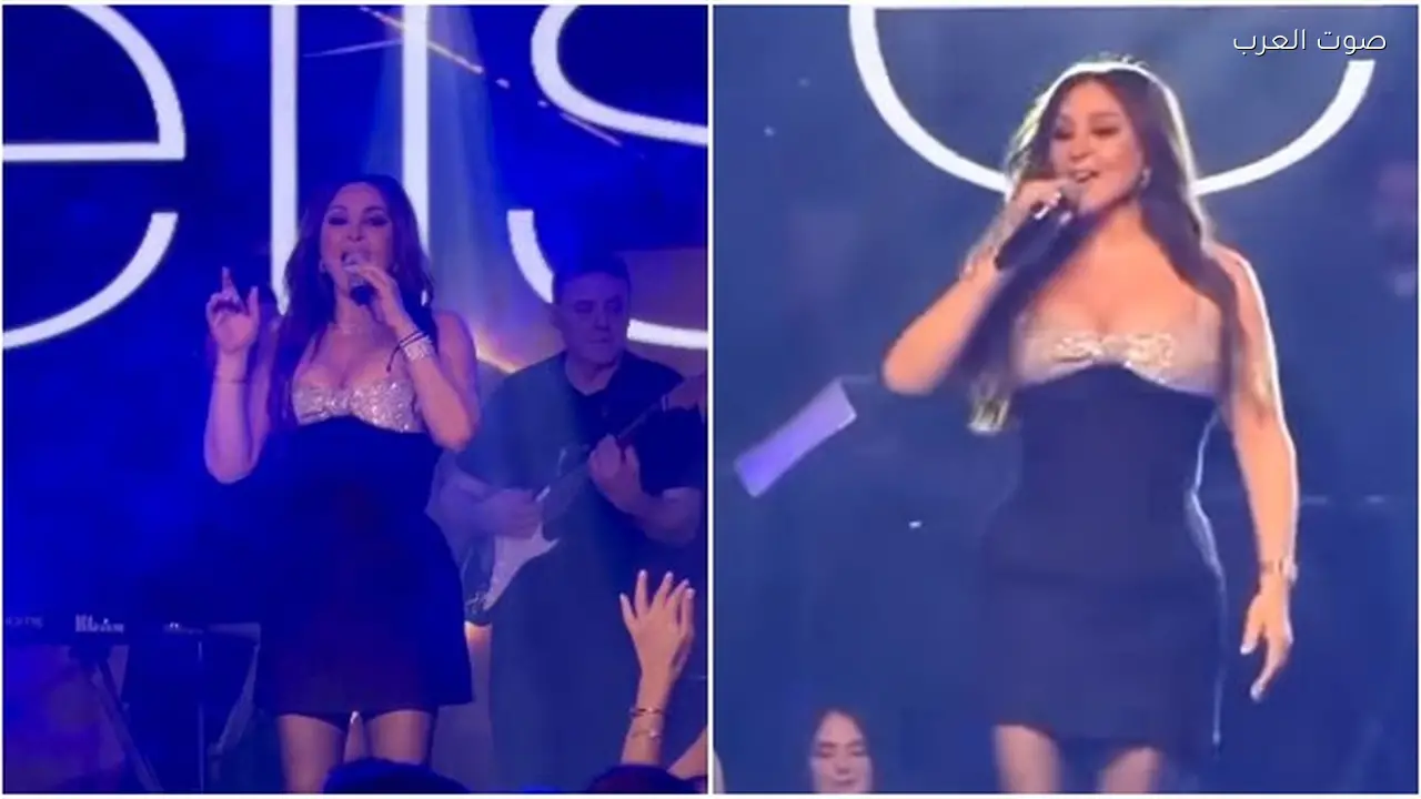 إليسا تأسر جمهورها في حفل عيد الحب بأمريكا