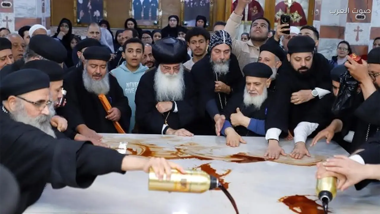 إيبارشية طما تحتفل بالذكرى الثامنة لنياحة الأنبا فام