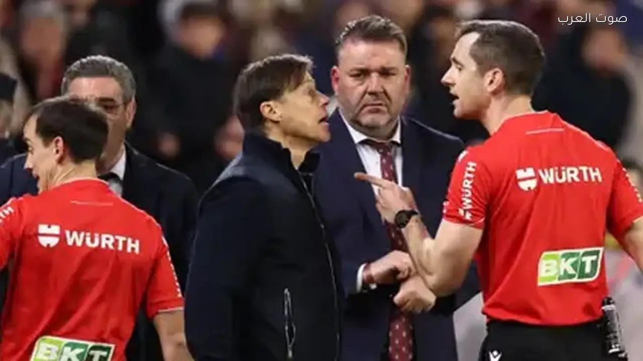 إيقاف ألميدا مدرب إشبيلية 7 مباريات بسبب أحداث ألافيس