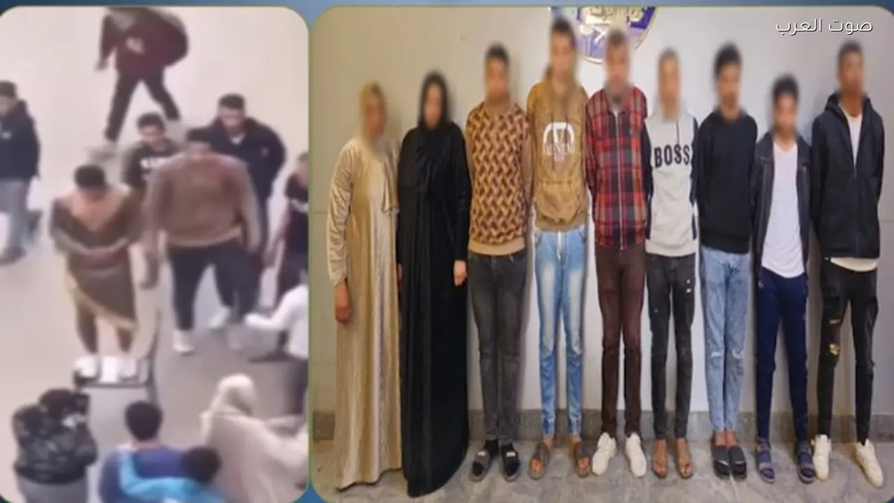 اجبار شاب على ارتداء ملابس نسائية بسبب علاقة مع ابنة سيدتين