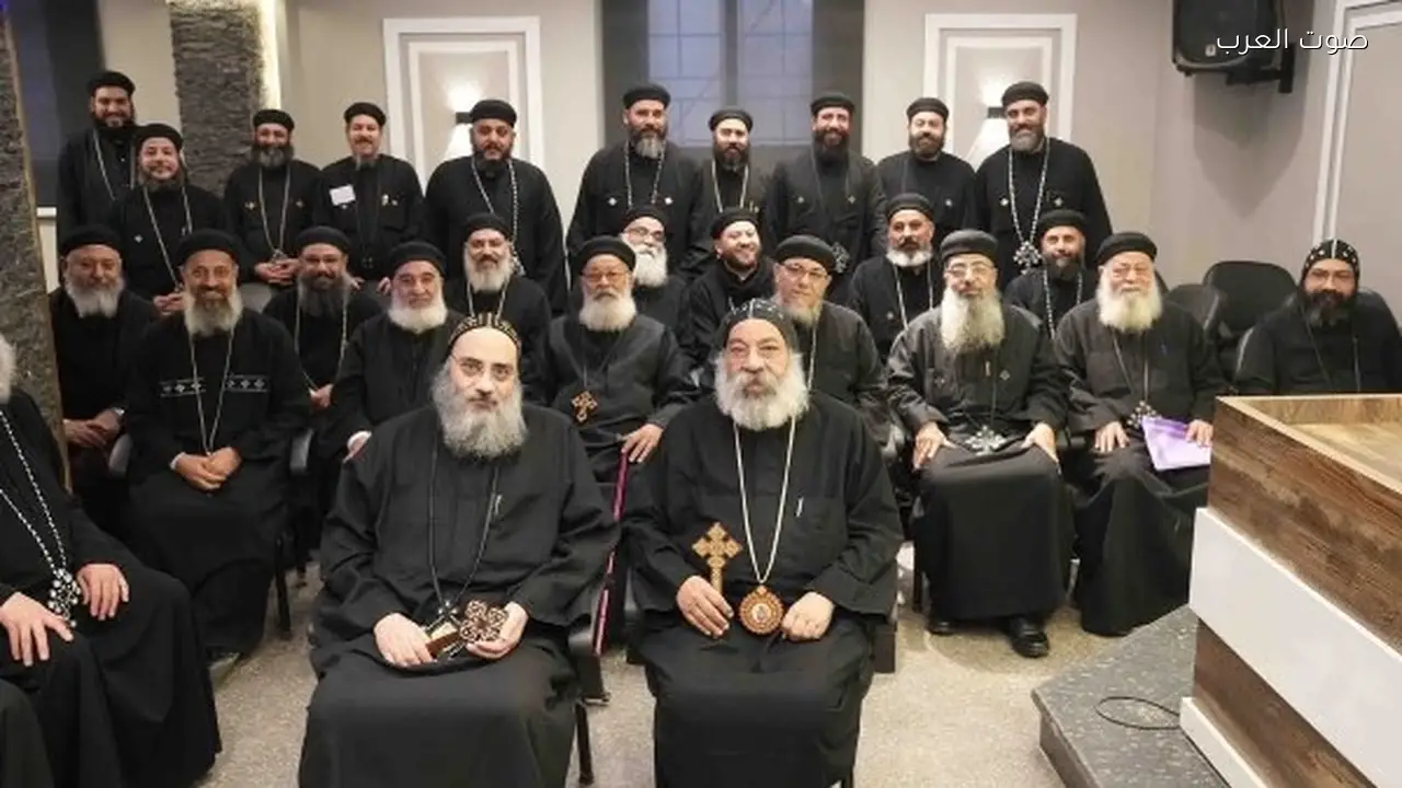 اجتماع دوري لكهنة أبوقرقاص وتفقد أعمال المطرانية الجديدة