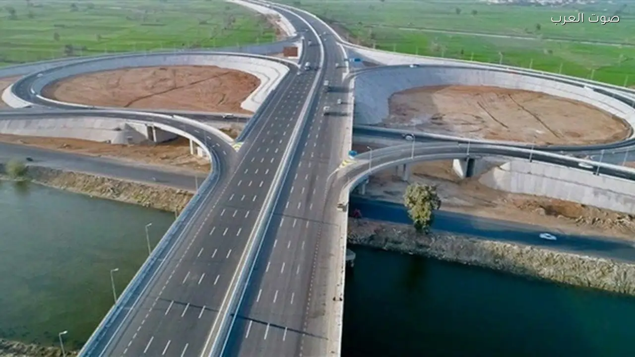 استئناف الحركة المرورية غدًا على طريق الإقليمي من الباجور للإسكندرية الزراعي