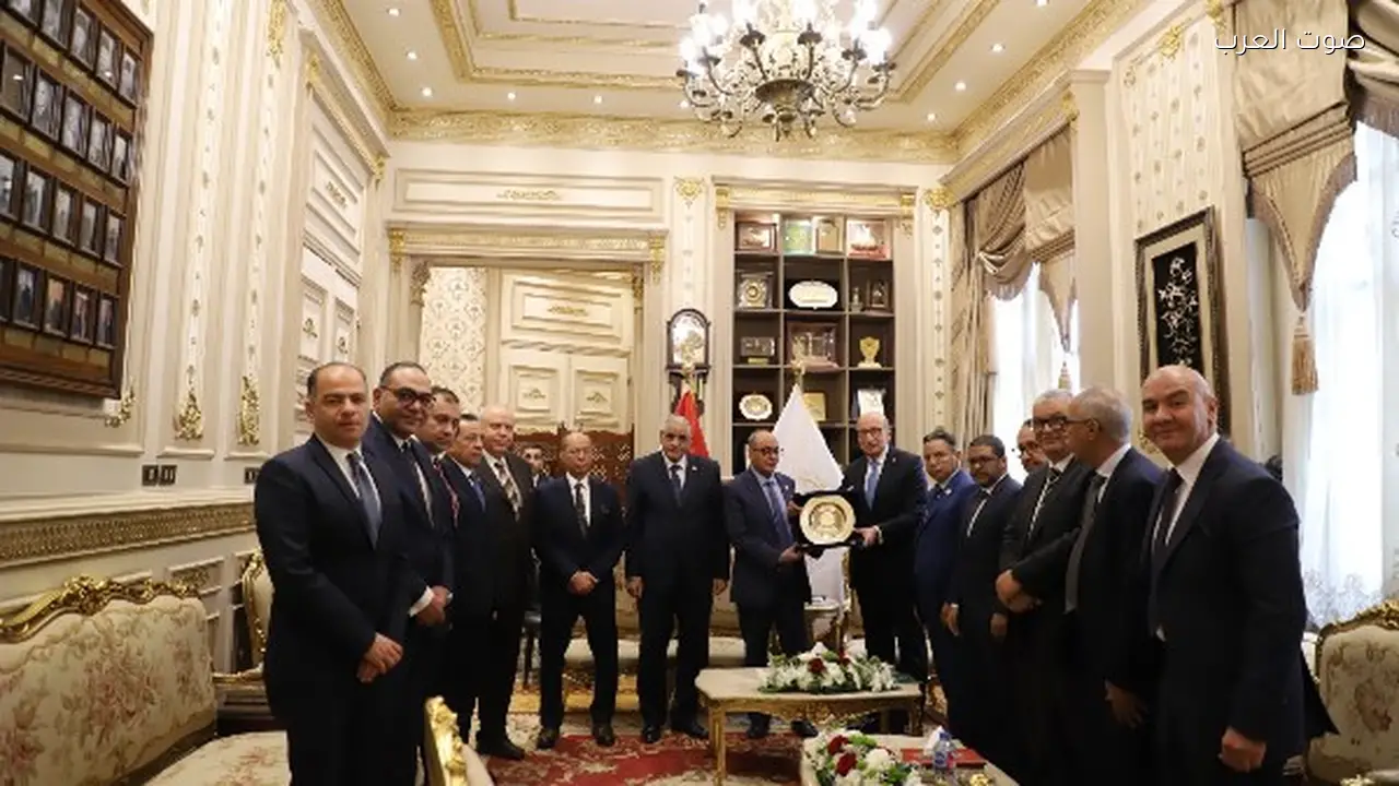 استقبال رئيس محكمة النقض وفدًا قضائيًا موريتانيًا لبحث التعاون