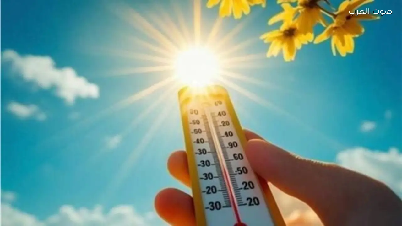 استمرار ارتفاع درجات الحرارة في حالة الطقس بمصر