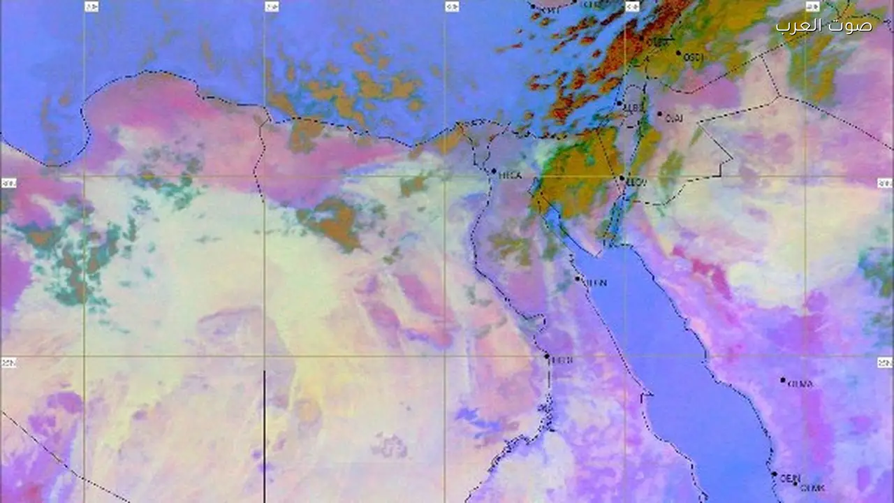 استمرار فرص الأمطار في معظم مناطق مصر