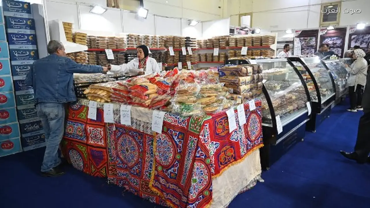 افتتاح جناح وزارة الزراعة في جملة ماركت بالمريوطية بمناسبة رمضان