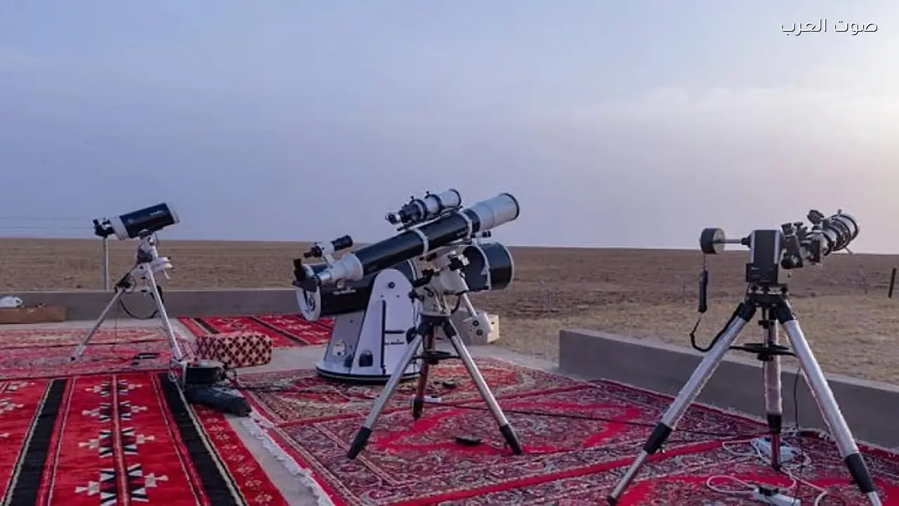 الأجواء ملائمة لترائي الهلال في حوطة سدير