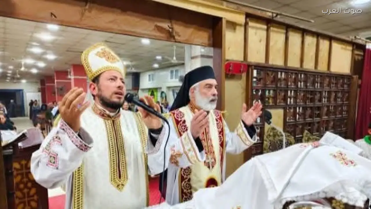 الأنبا باسيليوس يترأس قداس «الابن الشاطر» بكنيسة العذراء في منسافيس