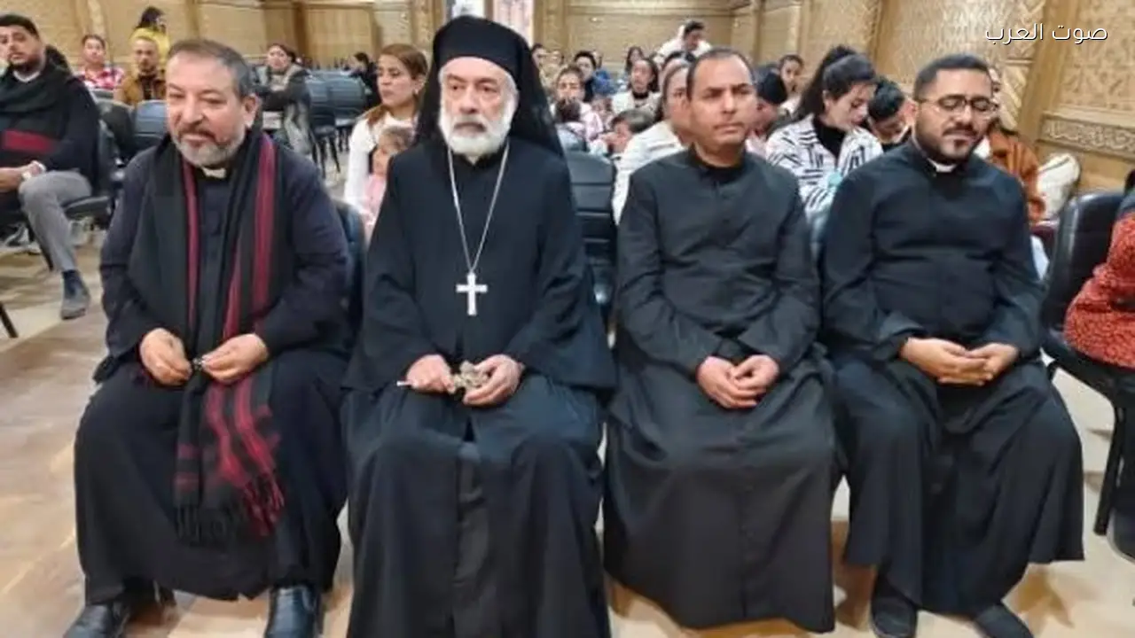 الأنبا باسيليوس يزور لقاء الأسر حديثي الزواج في قانا الجليل