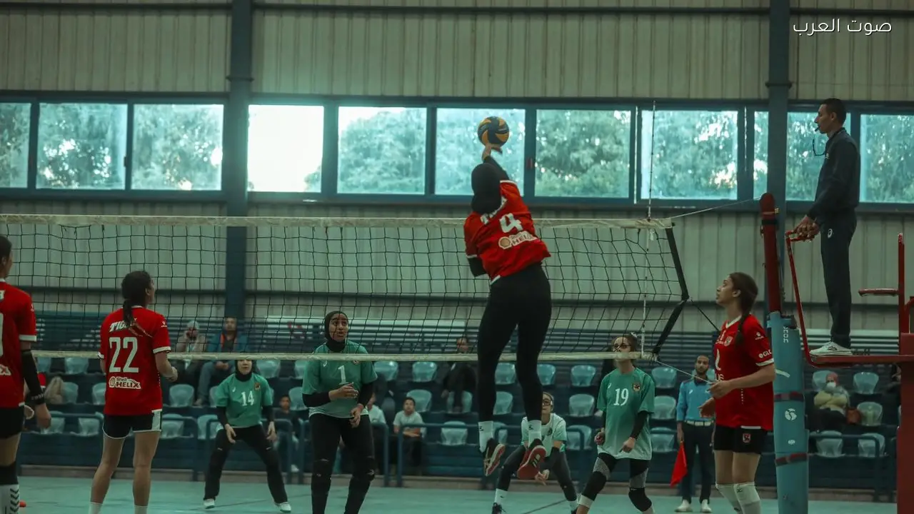 الأهلي والزمالك والمقاولون العرب يتنافسون في نصف نهائي كأس مصر للطائرة آنسات