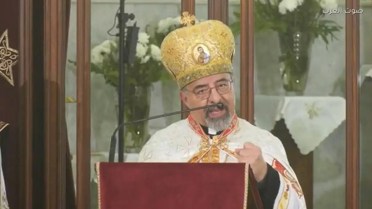 البطريرك الأنبا إبراهيم إسحق يترأس قداس اليوبيل الذهبي لراهبتين مصريتين
