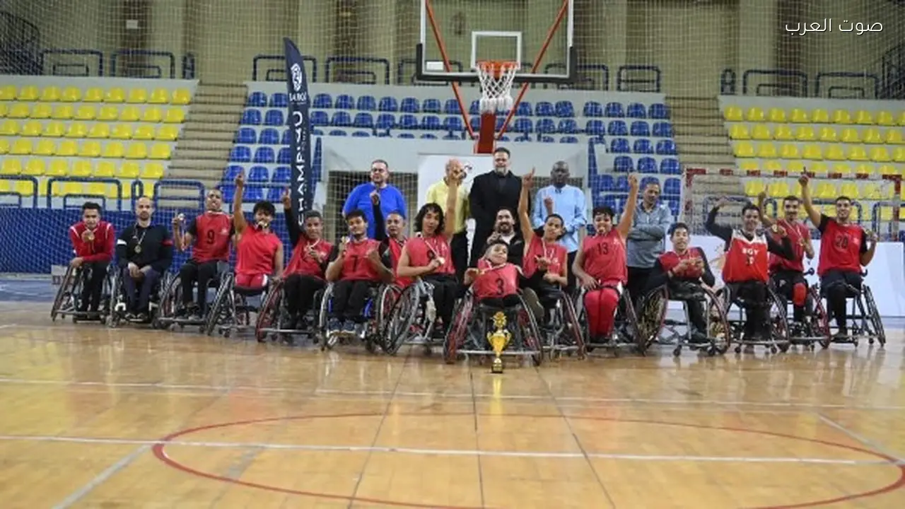 الحسن يُتوج ببطولة الدوري العام لكرة السلة على الكراسي المتحركة 2025-2026