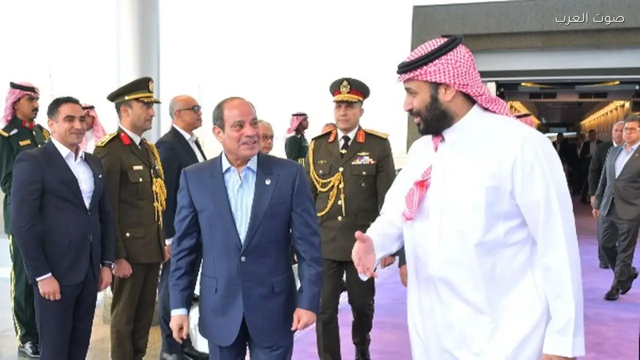 الرئيس السيسي وولي العهد السعودي يبحثان تطورات الأوضاع في غزة