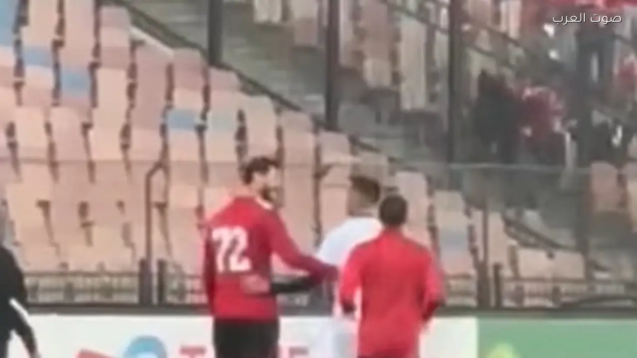 الشناوي يحتضن رضا سليم في استقبال خاص بالجيش الملكي