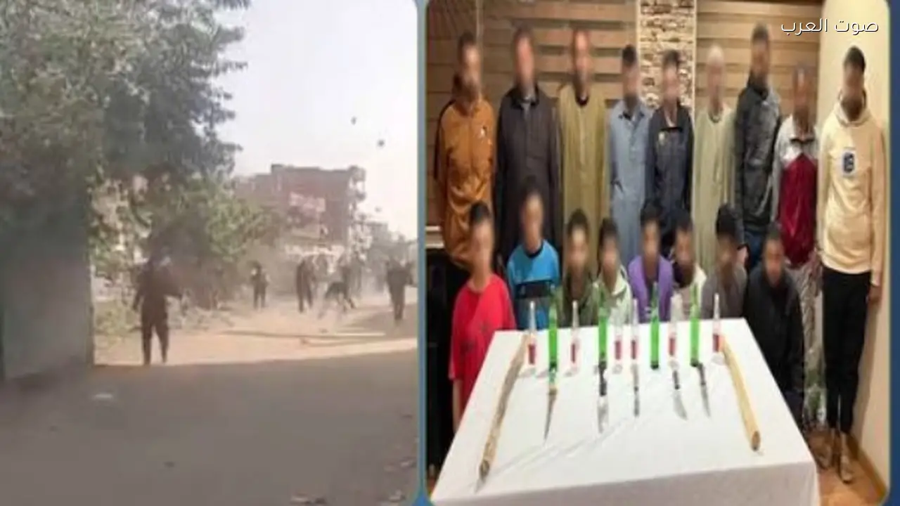 القبض على 17 شخصًا خلال مشاجرة في الإسماعيلية مع ضبط زجاجات وأسلحة بيضاء