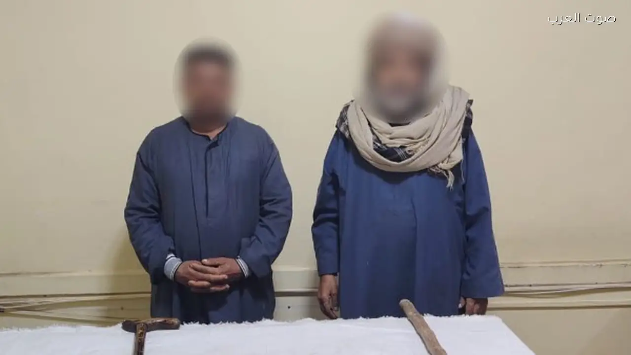 القبض على شخصين اعتديا على سيدتين بأسوان باستخدام عصا خشبية