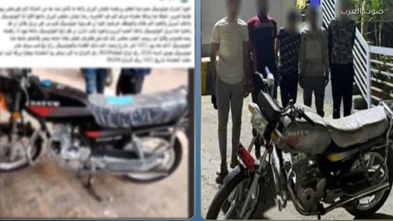 القبض على لصوص سرقوا دراجة نارية من وحدة إيداع بالإسكندرية