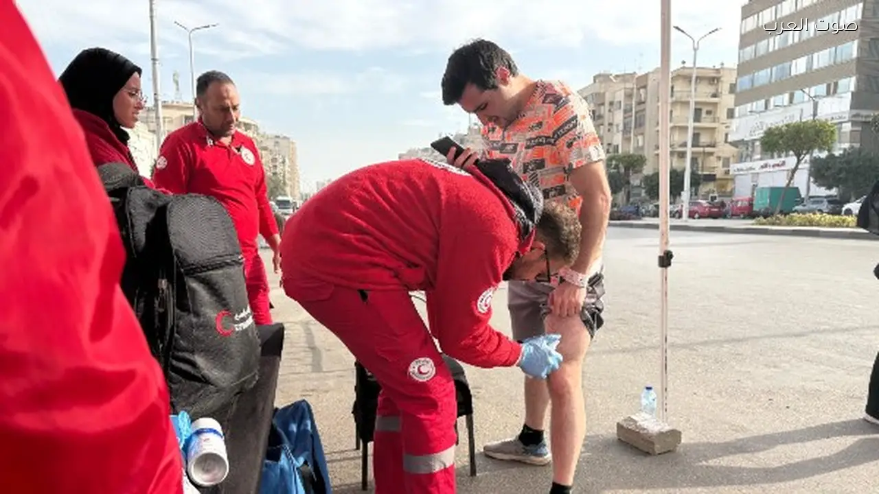 الهلال الأحمر يؤمن 8000 متسابق من 75 دولة في ماراثون القاهرة