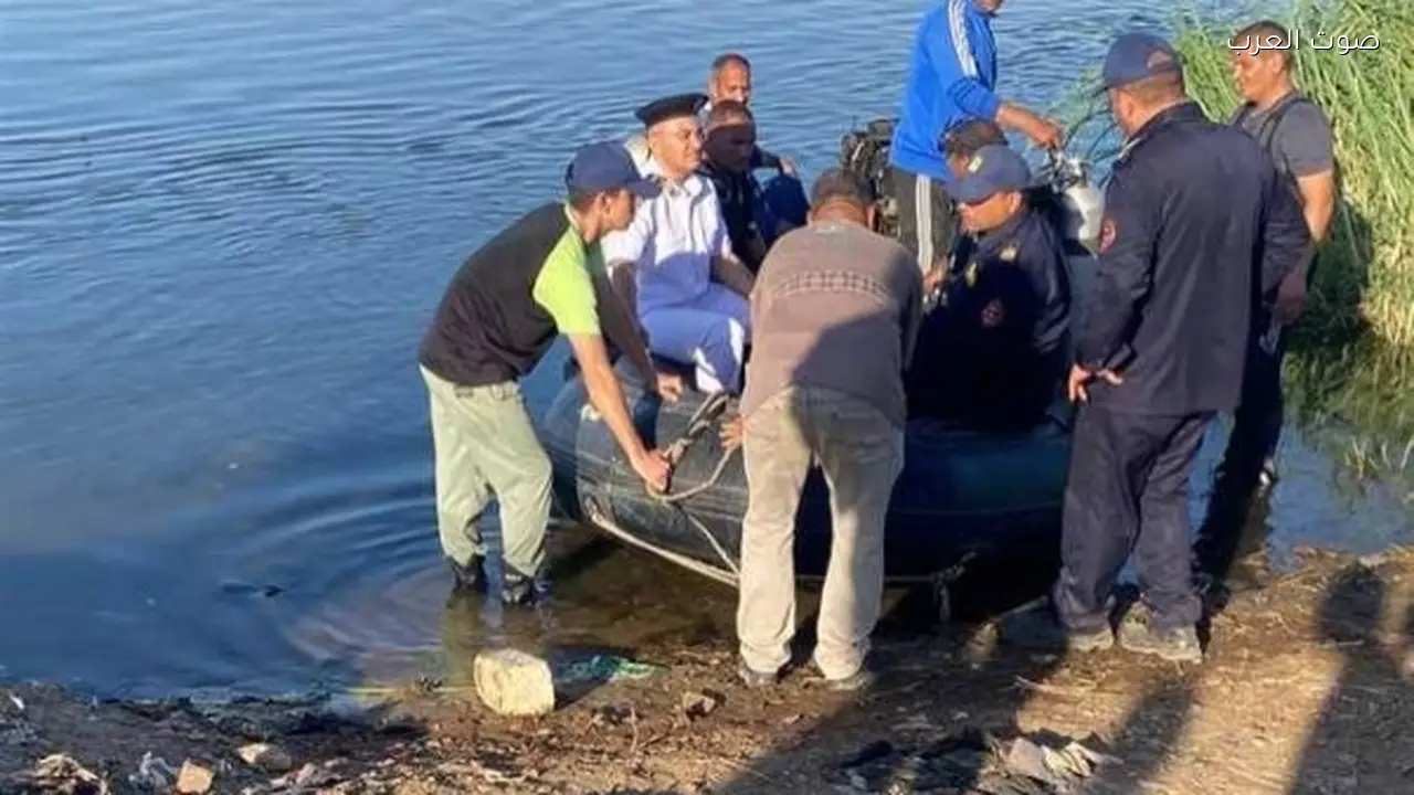 انتشال جثة طفل غريق في نهر النيل بأسيوط