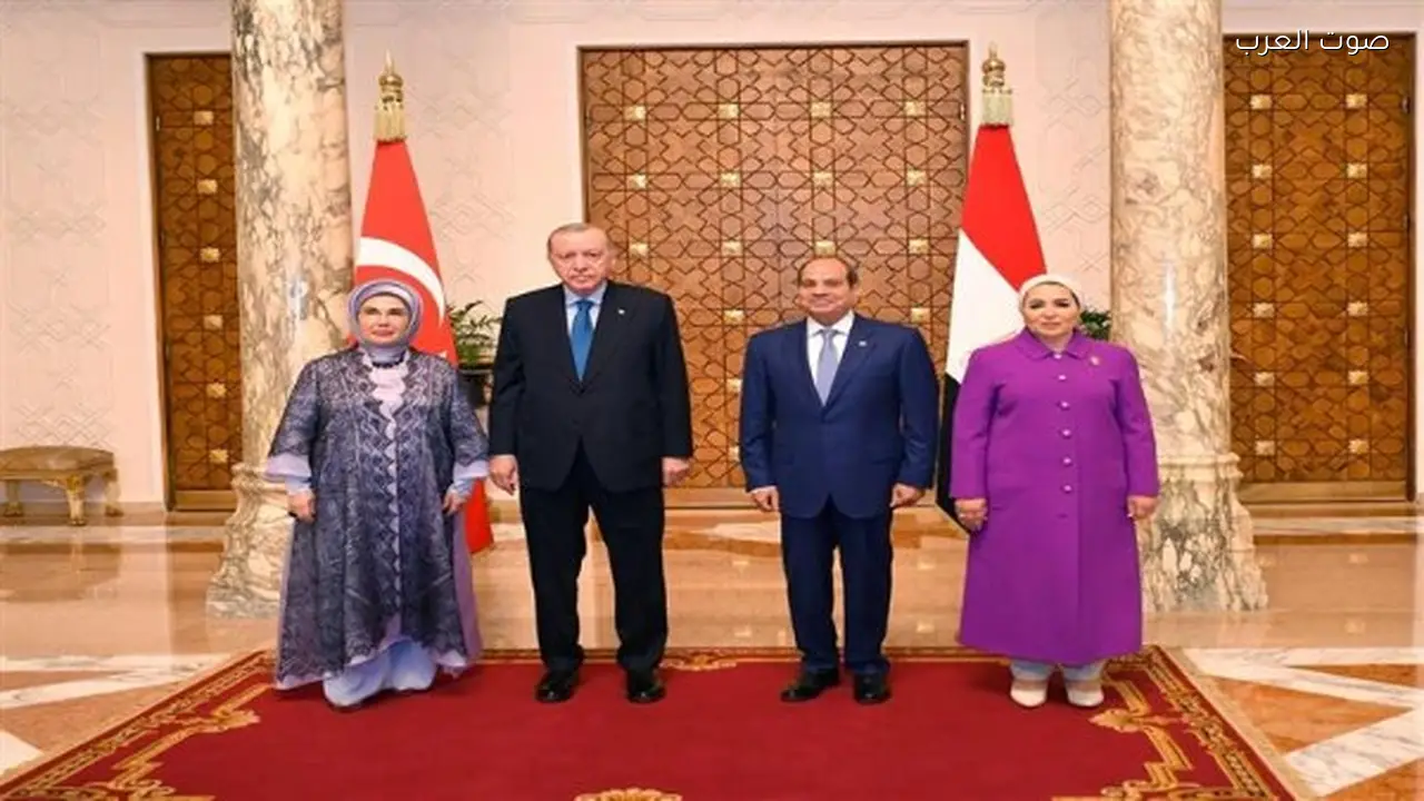 انتصار السيسي تستقبل أمينة أردوغان وتؤكد قوة العلاقات المصرية التركية