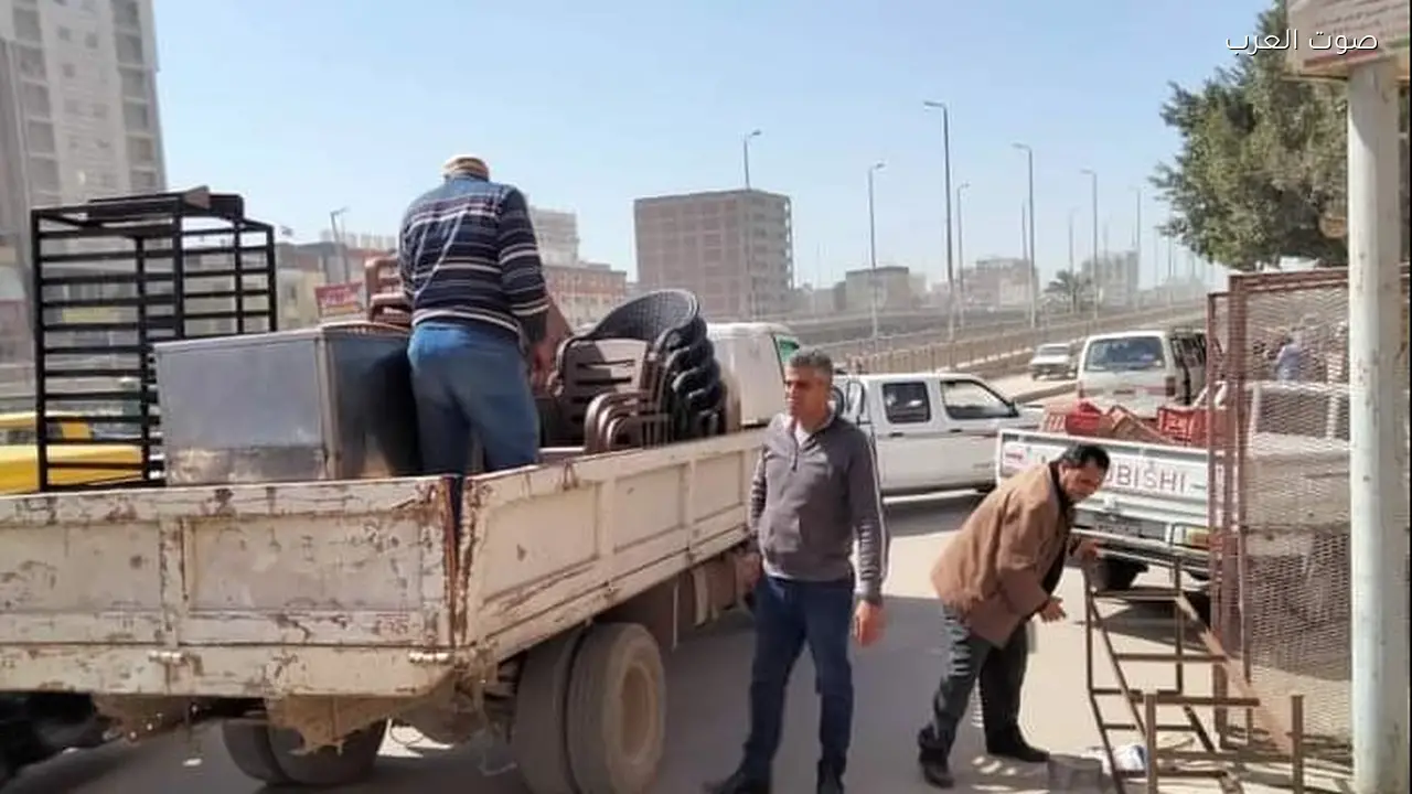 تحرير 119 محضر إشغال في مراكز شمال قنا