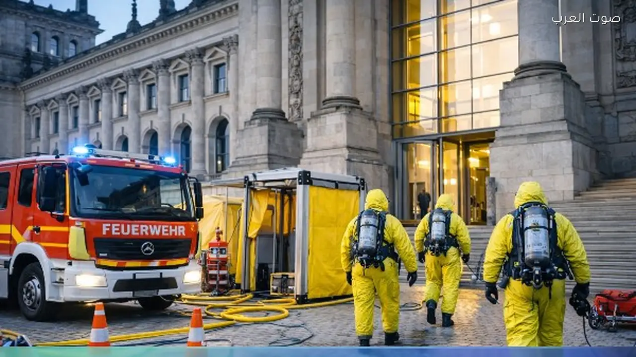 تسرب مادة خطيرة يثير القلق في البرلمان الألماني