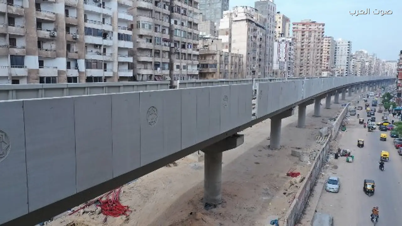 تقدم ملحوظ في تنفيذ المرحلة الأولى لمترو الإسكندرية