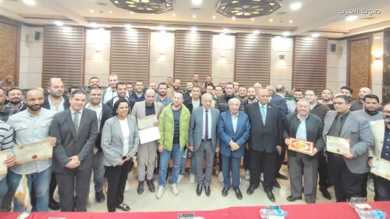 تكريم خريجي الدفعة السابعة من برنامج إدارة المشروعات في المهندسين