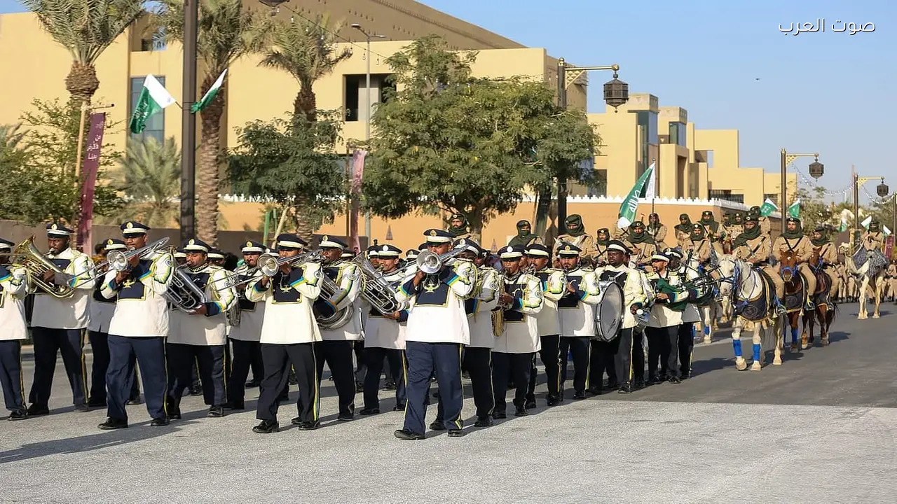 حرس الحدود يقيم عروضًا برية وبحرية بمناسبة يوم التأسيس