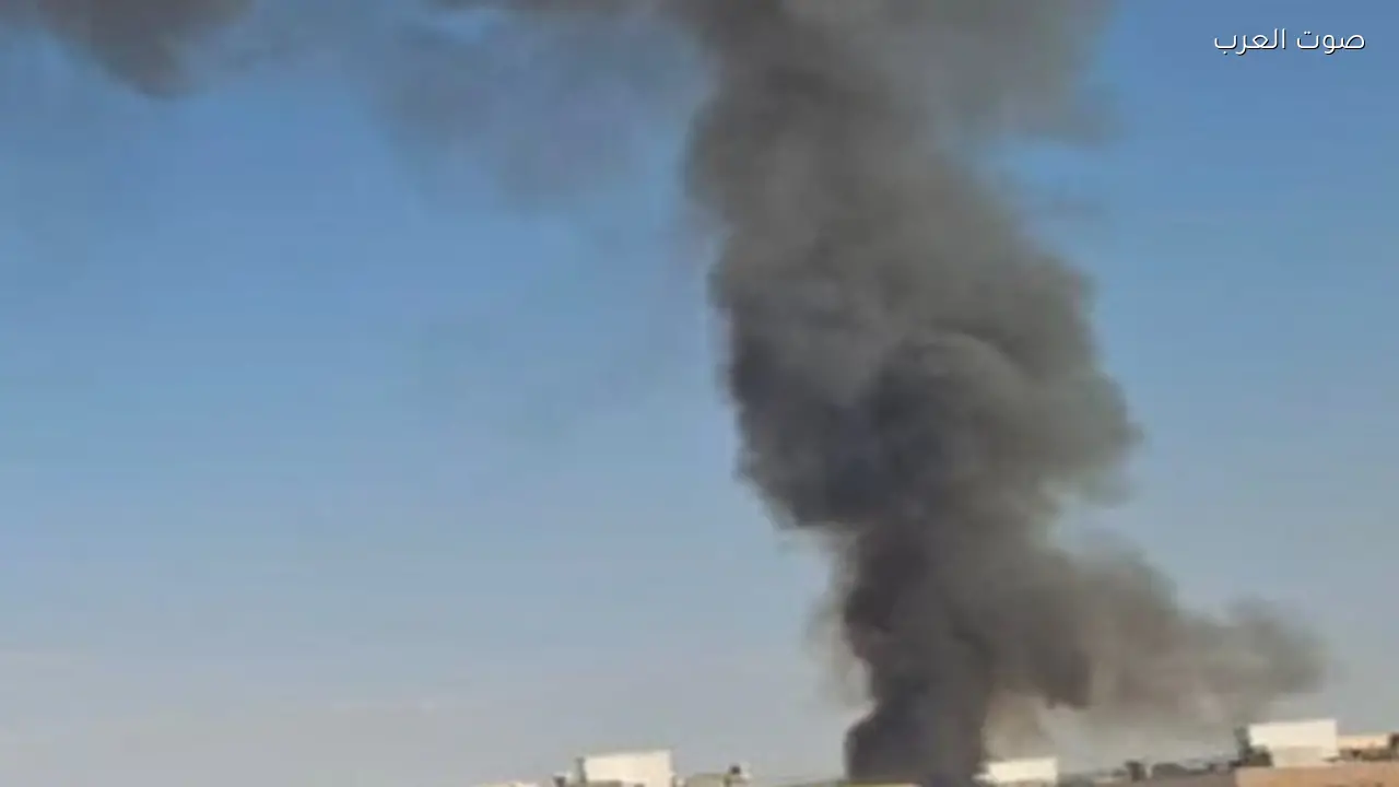 حريق كبير في منطقة برند بجنوب طهران