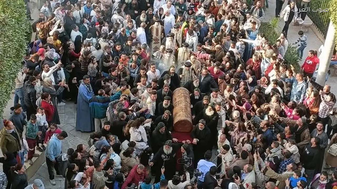 دير المُحرق يحتفل بذكرى نياحة القديس ميخائيل البحيري