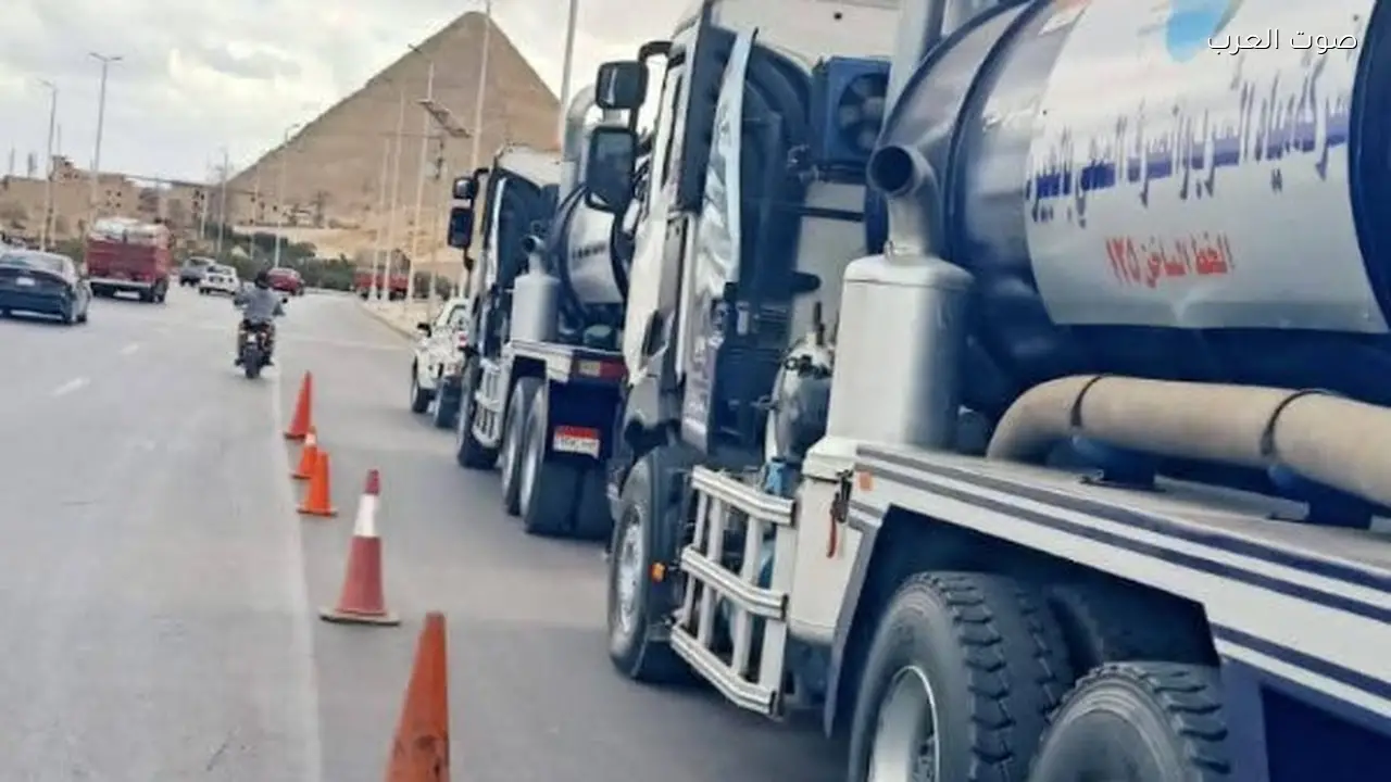 رفع درجة الاستعداد لمياه الشرب بالجيزة تحسبًا للأمطار