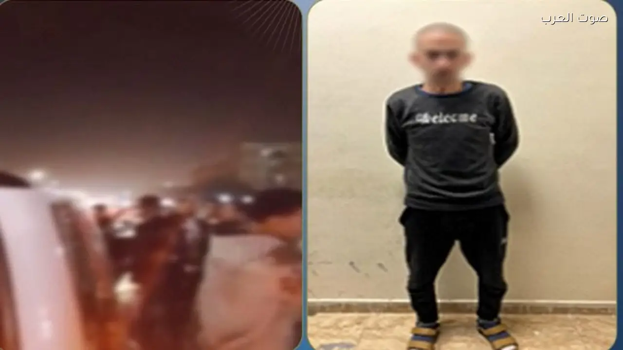 سائق ميكروباص يعتدي على طالب بسلاح أبيض ويُقبض عليه