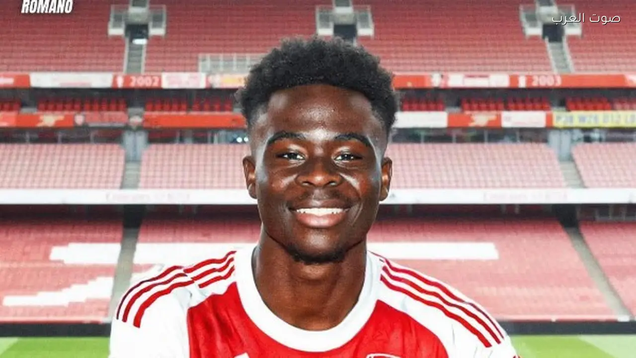 ساكا يجدد عقده مع أرسنال لخمس سنوات