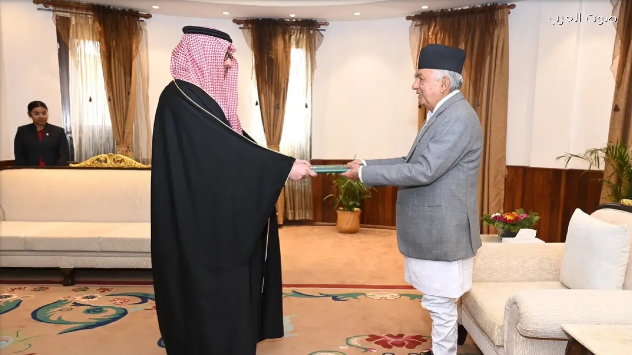 سفير المملكة العربية السعودية في نيبال يسلم أوراق اعتماده