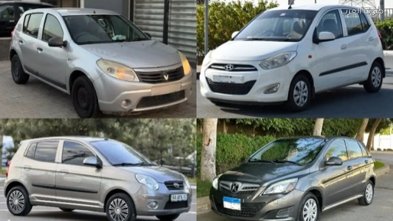 سيارات هاتشباك مستعملة متاحة بسعر 400 ألف جنيه