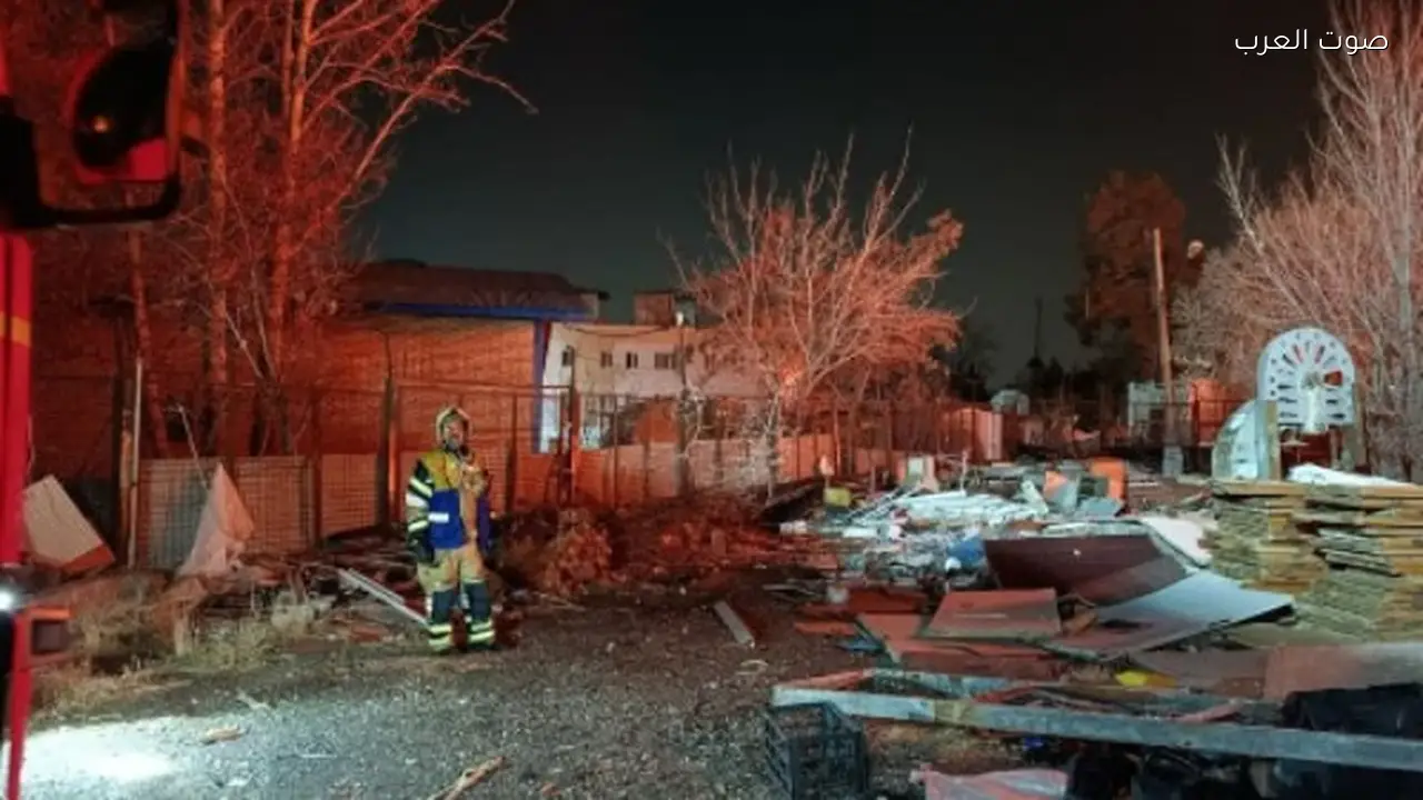 صور جديدة لحريق في هيئة الأركان المشتركة للجيش الإيراني