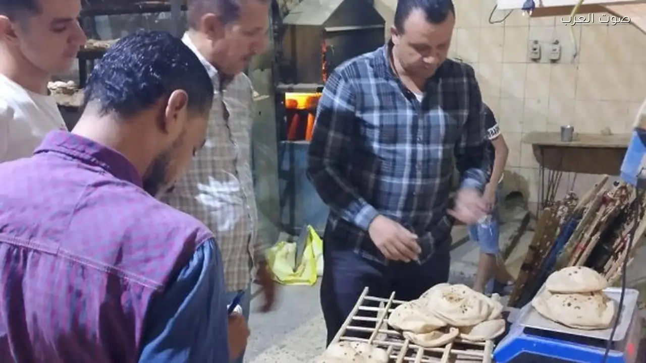 ضبط 4 مخابز في الغربية استولت على 36 جوال دقيق مدعم