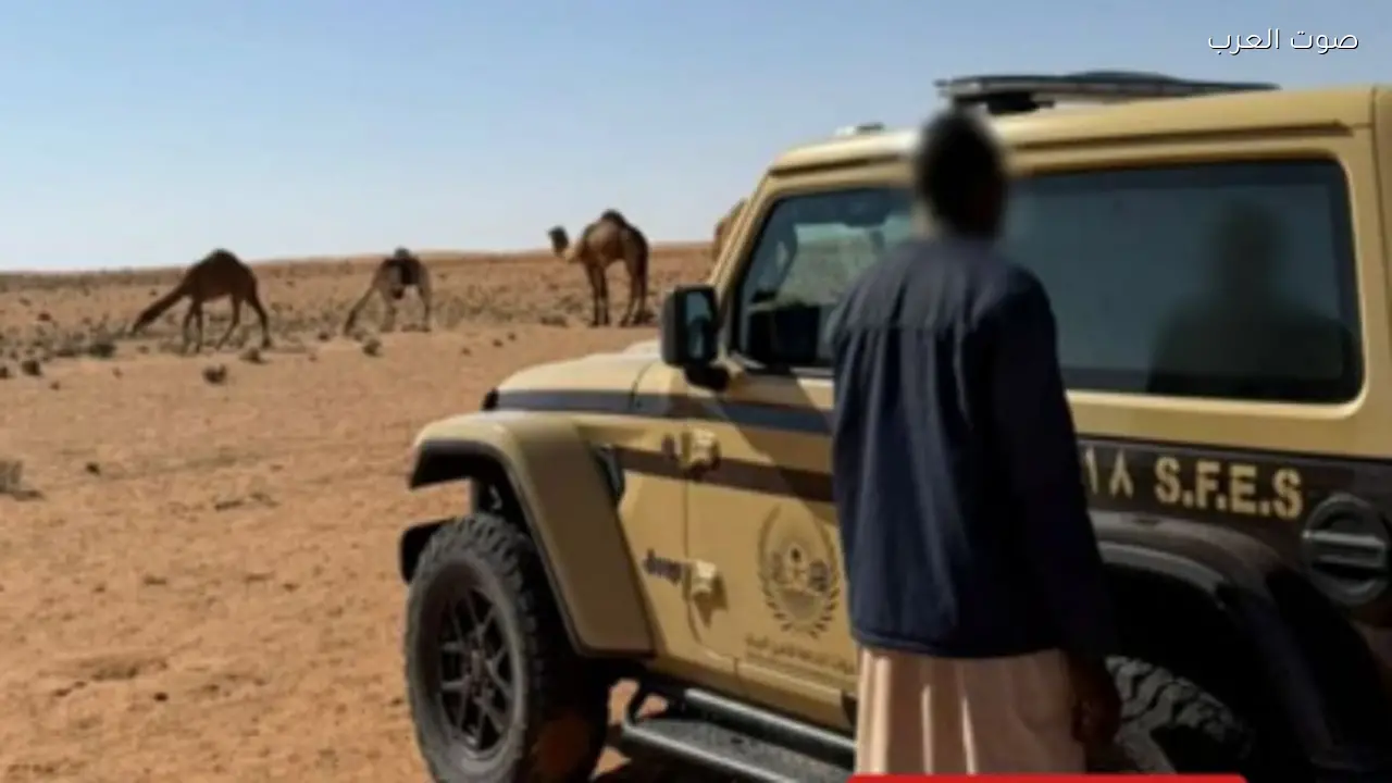 ضبط سوداني لمخالفة رعي في محمية الإمام تركي بن عبدالله