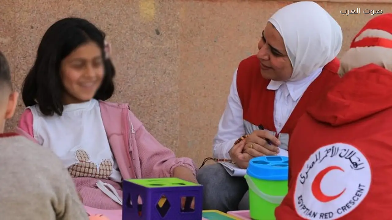 طفلة فلسطينية: الأمان والفرح في مصر بفضل المتطوعين