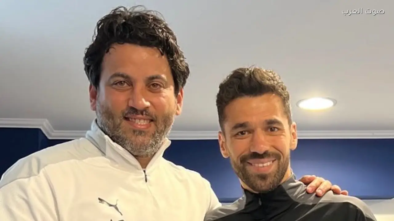 عبد الله السعيد يحتفل بعيد ميلاد محمود فتح الله