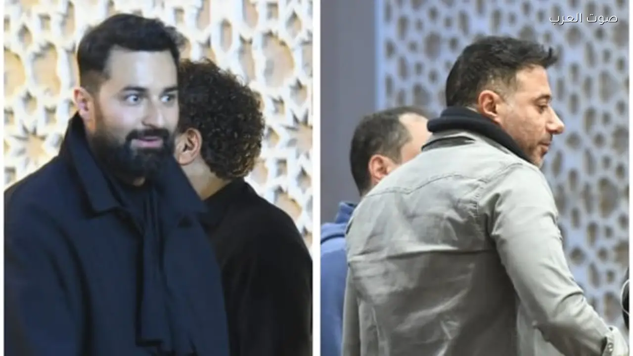 عزاء والد علا رشدي بحضور أحمد السعدني ومحمد ممدوح