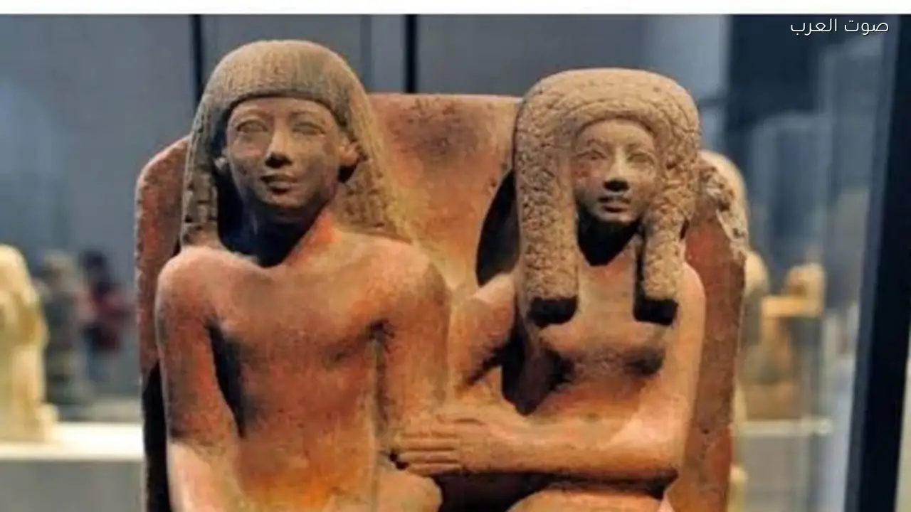 عيد الحب في تراث مصر منذ آلاف السنين بمتحف أخناتون