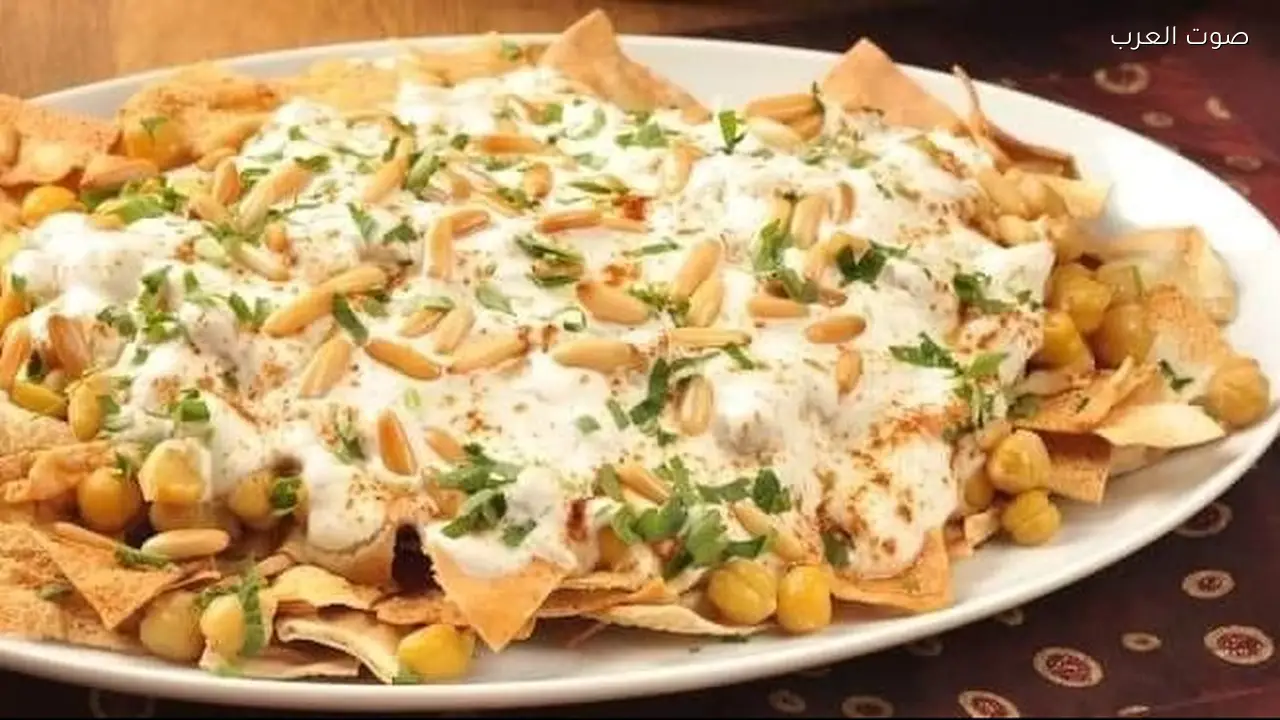 فتة الحمص السورية سحور مثالي للصائمين