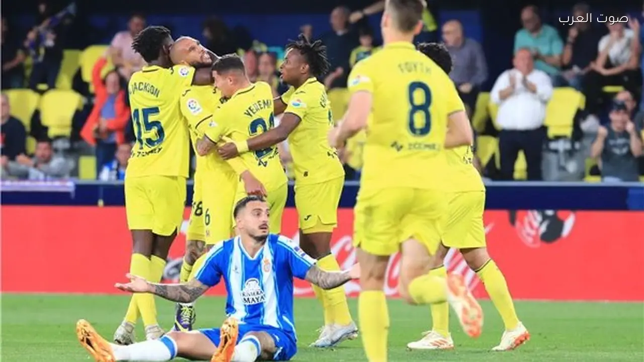 فياريال يفوز على إسبانيول بأربعة أهداف في الدوري الإسباني