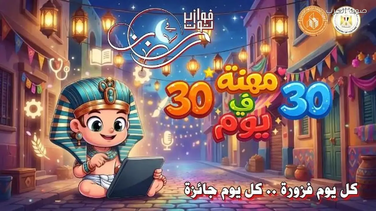 قصور الثقافة تطلق فوازير «توت» الرمضانية للأطفال ب30 مهنة في 30 يوم