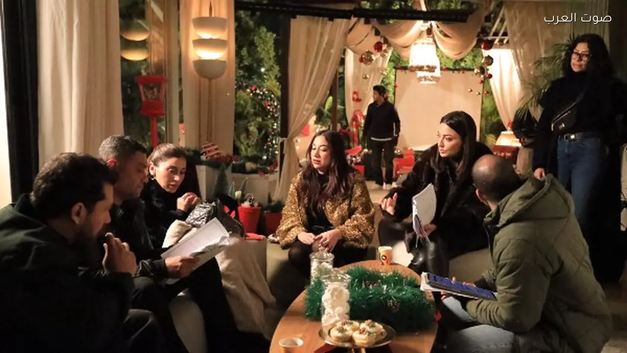 كواليس مسلسل اتنين غيرنا تظهر صور شلة الصحاب