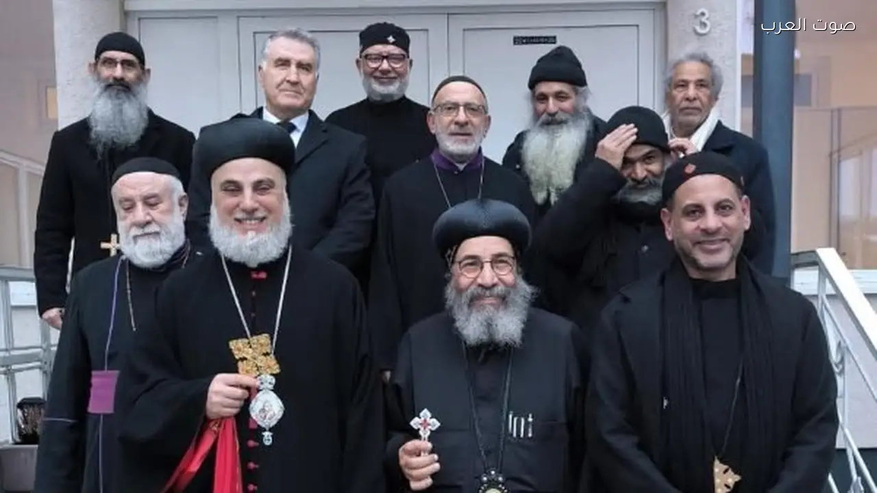 لقاء بين الأنبا ديسقورس ووفد الكنيسة السريانية