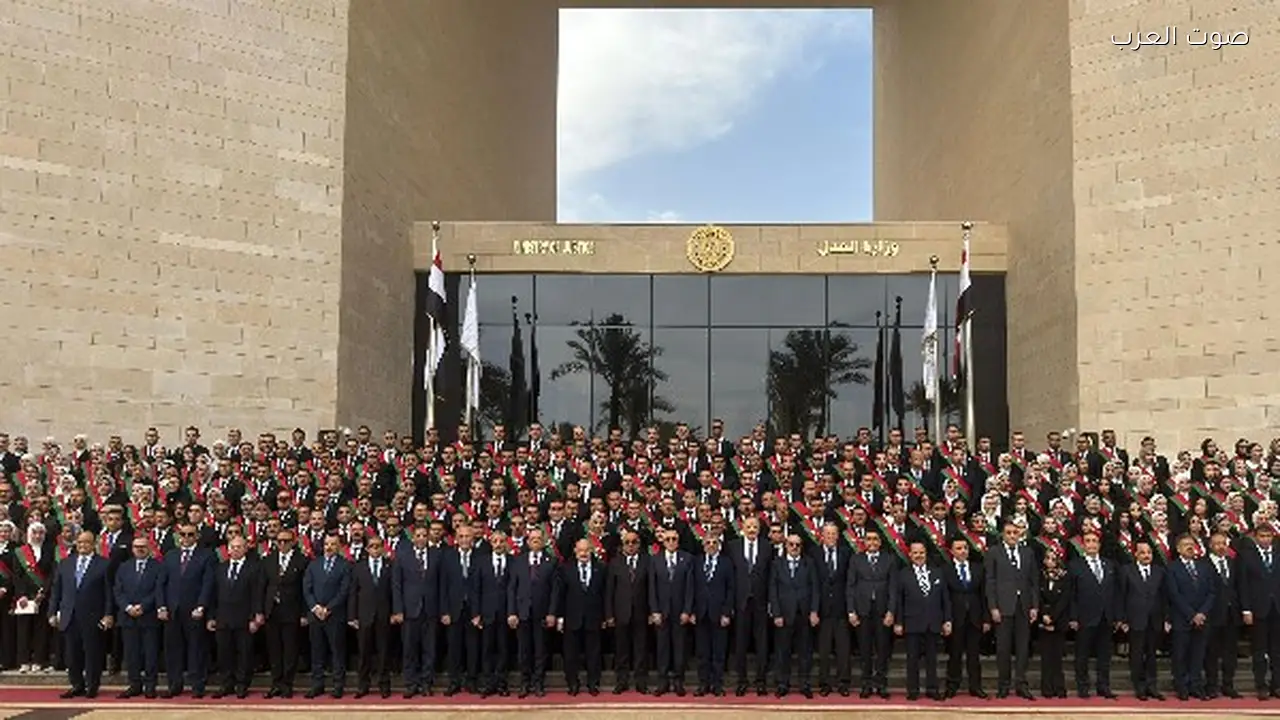 معاونو النيابة الإدارية الجدد يؤدون اليمين القانونية أمام وزير العدل